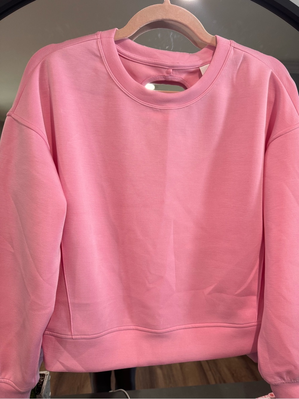 all in motion Pink Crewneck Sweatshirt NWOT